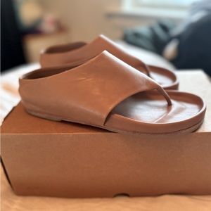 Lauren Manoogian sandals. Beautiful all leather sandals. Only worn once.